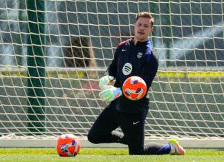 Ter Stegen está recuperado de su lesión de rodilla