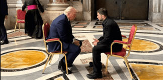 Trump y Zelenski celebran un encuentro «muy productivo» antes del funeral del papa Francisco