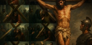 El Vía Crucis está estrechamente ligada a la llamada Pasión de Cristo. Arte: Víctor García