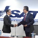Werner Ovalle, es juramentado como titular de la SAT prometiendo transparencia y combate al contrabando