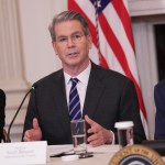 El Secretario del Tesoro de Estados Unidos, Scott Bessent, en una fotografía de archivo. Foto La Hora: EFE