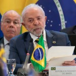 El presidente de Brasil, Luiz Inácio Lula da Silva, participa en la IX Cumbre de Celac este mércores, en Tegucigalpa (Honduras). Foto La Hora: EFE