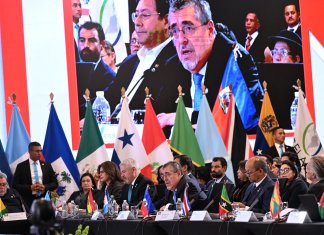 En Celac, Arévalo pide abogar por el diálogo para la resolución de conflictos internacionales El presidente Bernardo Arévalo participó en la cumbre de Celac. Foto La Hora: Bernardo Arévalo.
