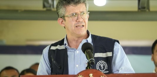 Joaquín Barnoya, ministro de Salud, Foto La Hora: Archivo.