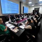 La comisión de Comunicaciones del Congreso escucha las propuestas de ley que se presentarán. Foto: La Hora / Daniel Ramírez
