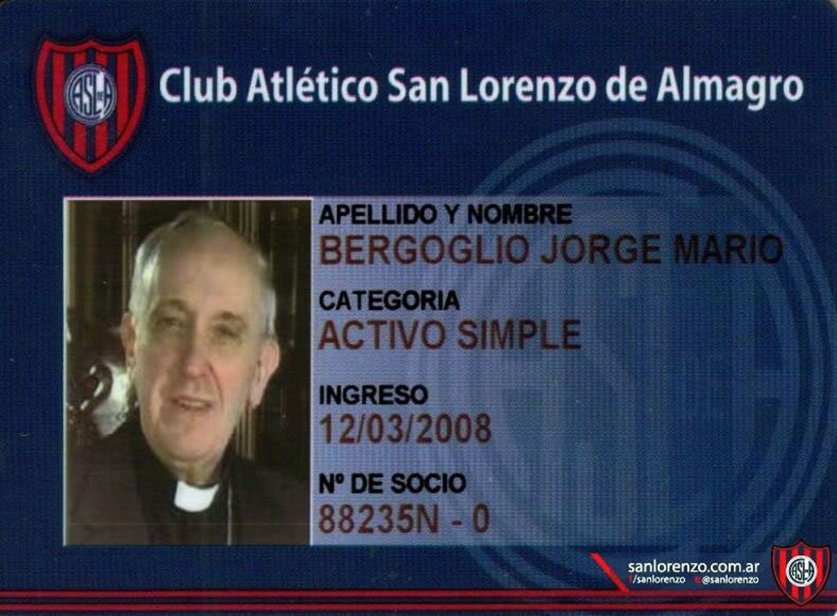 El fanático de San Lorenzo «pata dura» que se convirtió en el Papa Francisco