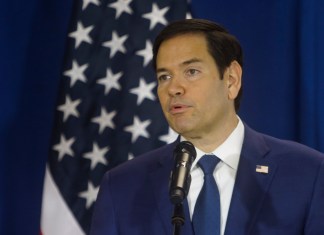 Foto de Archivo del Secretario de Estado Marco Rubio. Foto La Hora: EFE