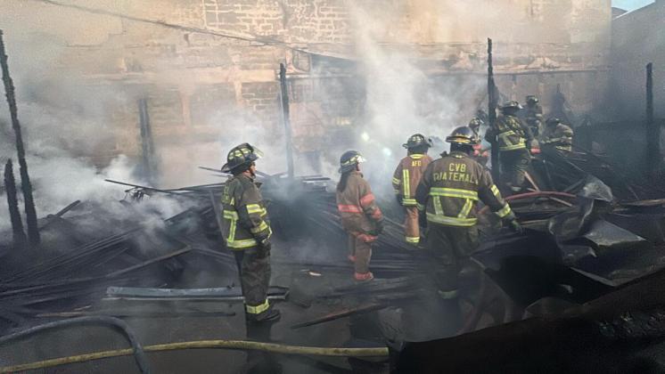incendio bulevar Los Próceres