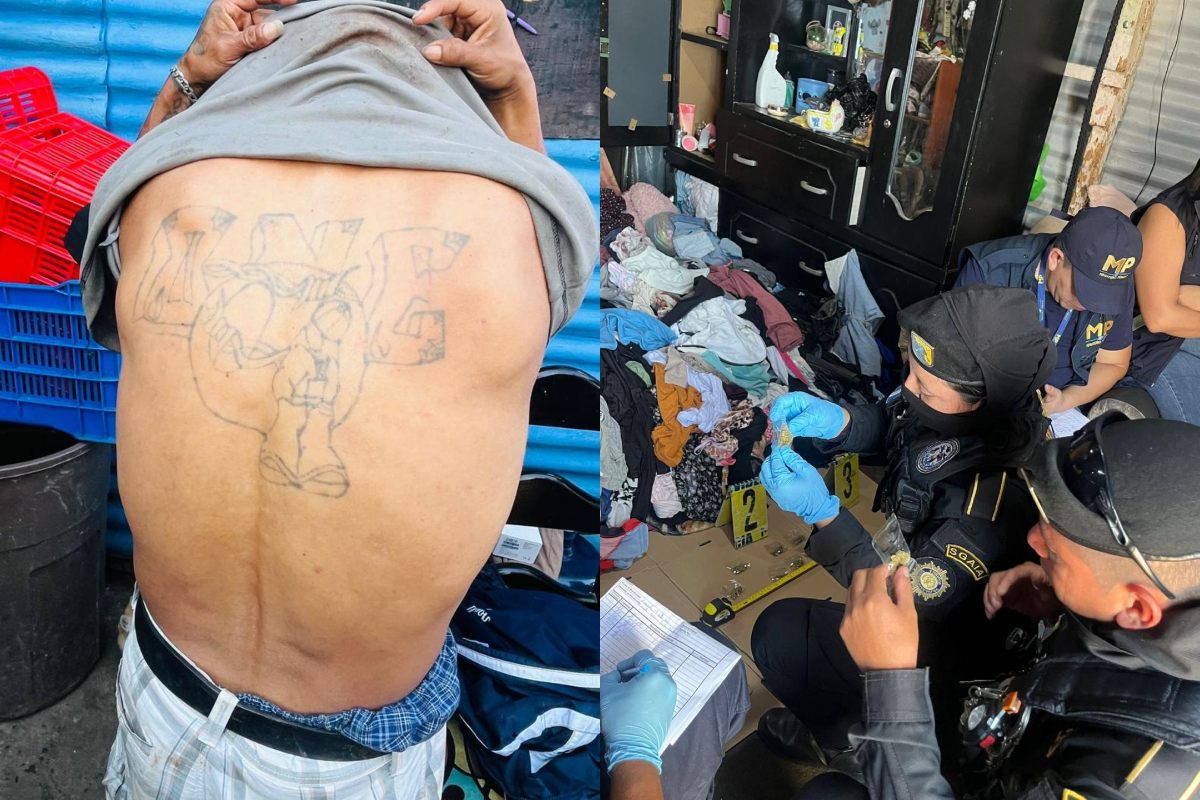 En busca de extorsionistas, descubren presunto pandillero del Barrio 18 con marihuana y un revólver