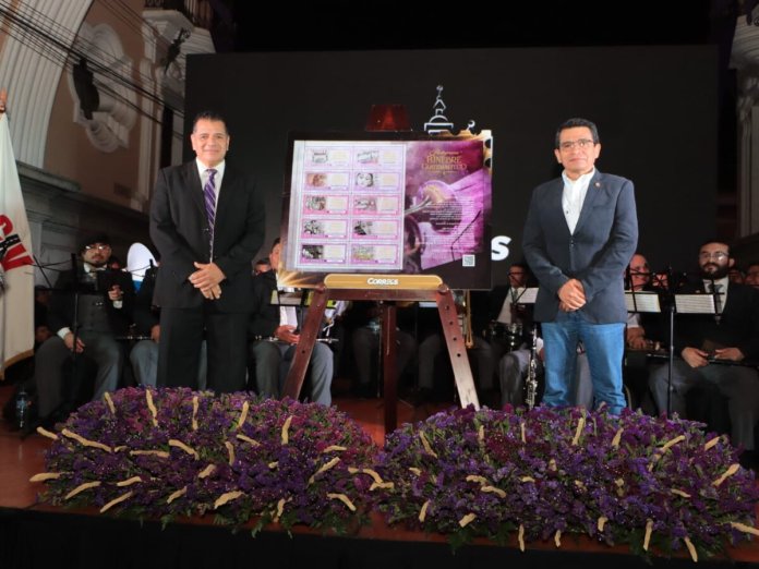 “Pentagrama Fúnebre Guatemalteco”: nueva colección de sellos postales para la Semana Santa 2025