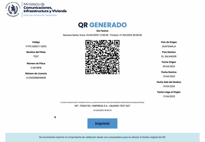 DGT: cómo generar los códigos QR para circulación del transporte pesado durante Semana Santa