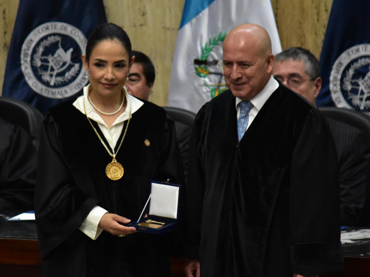 Leyla Lemus asume como presidenta de la CC y asegura una Corte «eficaz e independiente»