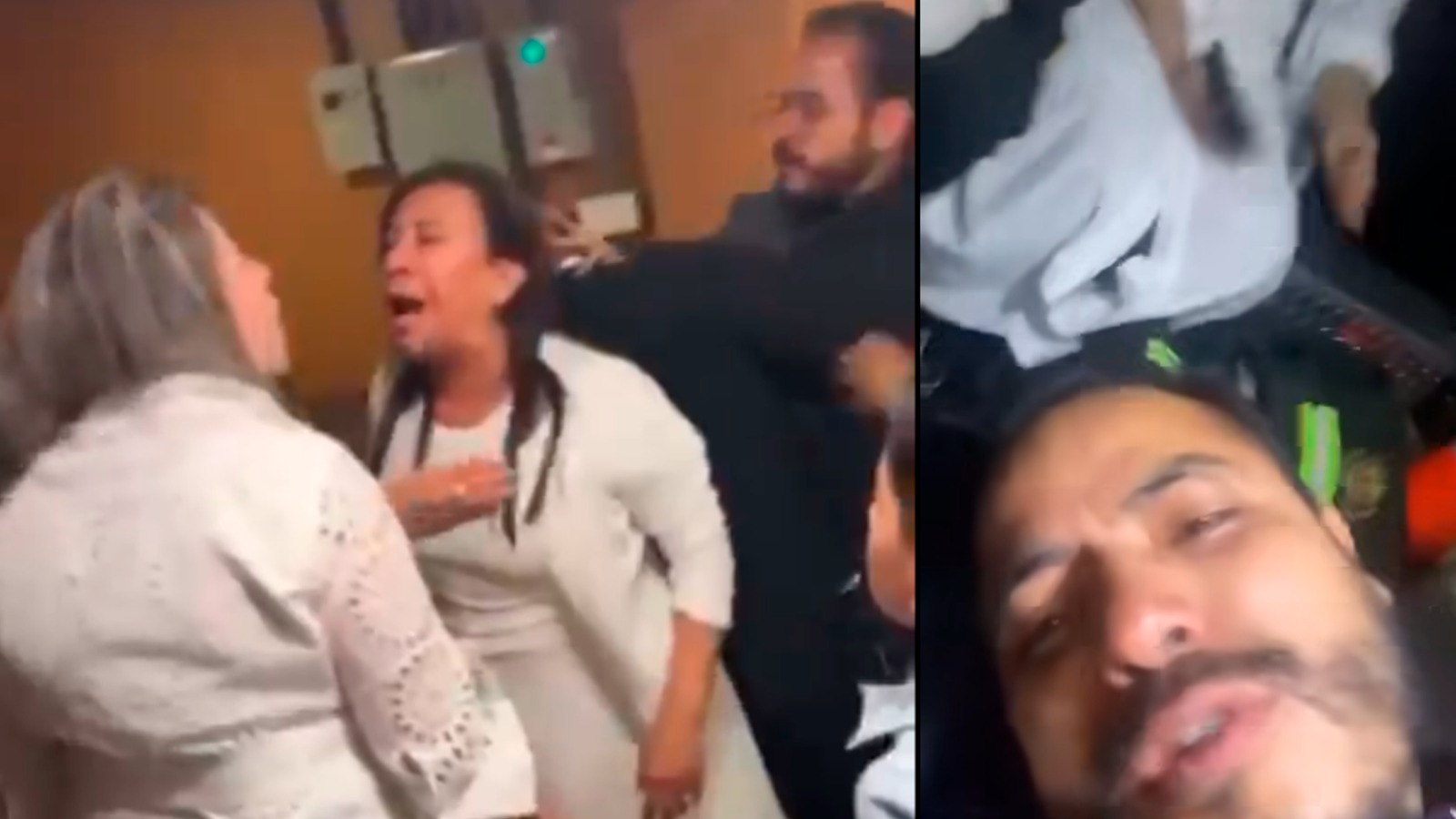 Video: pastor y miembros de iglesia evangélica en Quetzaltenango se van a los golpes