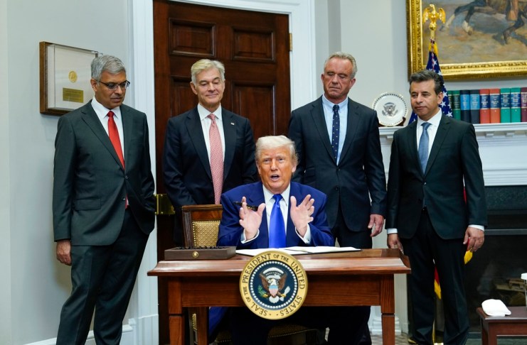 Imagen de archivo del presidente de Estados Unidos, Donald Trump. Foto La Hora: EFE