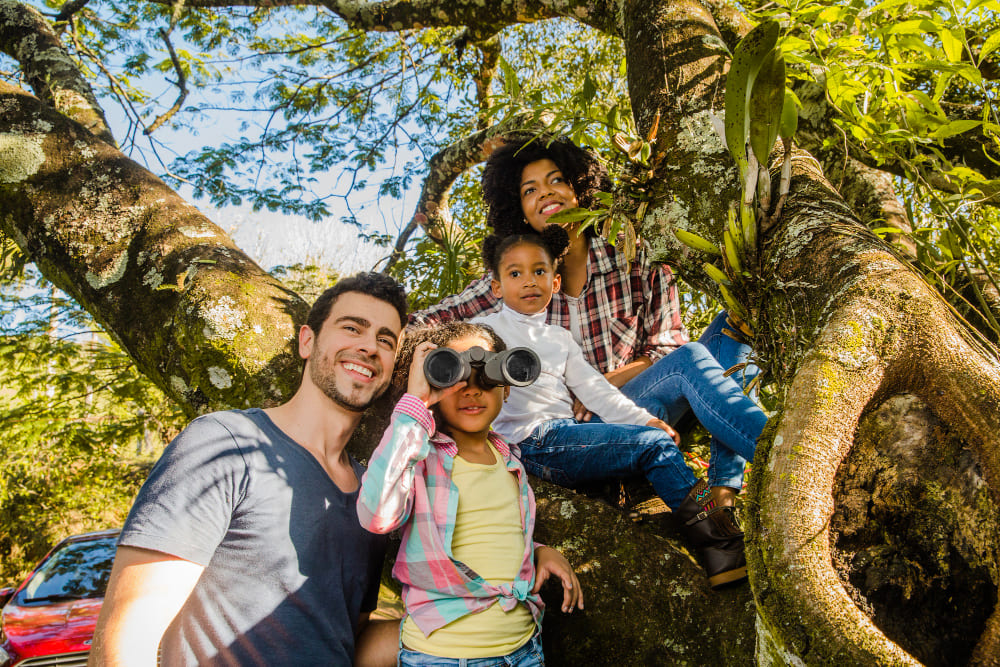 Risas compartidas al aire libre: el mejor tipo de terapia.