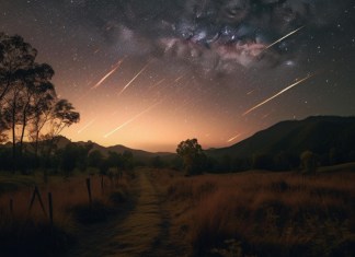 Lluvia de estrellas