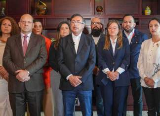 El presidente de Colombia, Gustavo Petro, se pronuncia por el voto en contra a la Consulta Popular por parte del Congreso de la República,