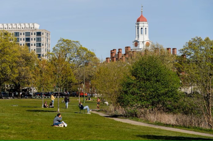 Universidad de Harvard Foto La Hora: New York Times