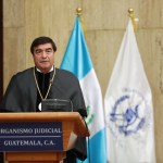 El presidente del Organismo Judicial y la Corte Suprema de Justicia, Teódulo Cifuentes. Foto: La Hora / OJ.