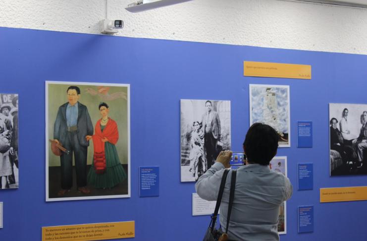 La Embajada de México en Guatemala anunció la inauguración de la exposición inmersiva “El Elefante y la Paloma”. Foto La Hora: Embajada de México en Guatemala