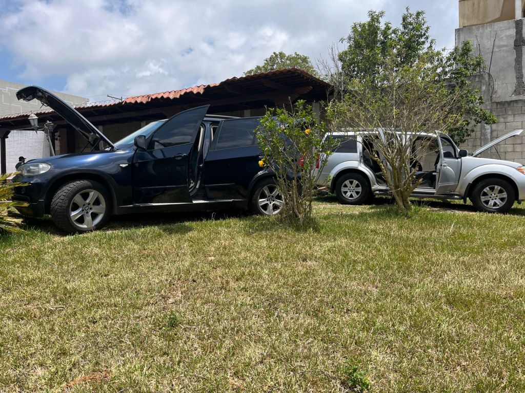 La PNC localizó un narcolaboratorio en San José Pinula. Foto La Hora: PNC