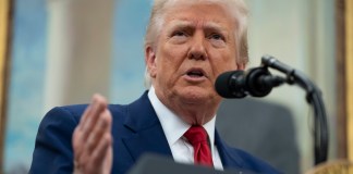 Archivo del presidente de EE.UU. Donald Trump. Foto La Hora: EFE