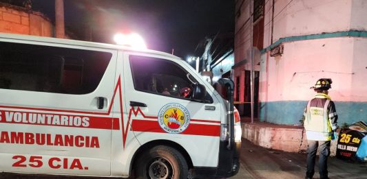 Ataque armado registrado el viernes 16 de mayo en Villa Nueva. Foto La Hora: CBV