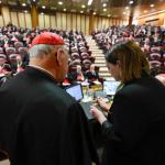 El Anillo del Pescador y los sellos del papa Francisco, símbolo del poder pontificio, han sido anulados este martes, dieciséis días después de su muerte, ha confirmado el portavoz de la Santa Sede, Matteo Bruni, un día antes del cónclave para elegir a un nuevo pontífice. EFE/ Vatican Media.