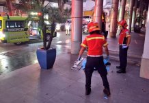 Una mujer fue asesinada en la zona 10 tras un altercado con desconocidos. Foto La Hora: Bomberos Municipales