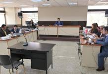 El juez Fredy Orellana envió a juicio al exdirector de informática del TSE, Jorge Santos. Foto La Hora: Fabricio Alonzo