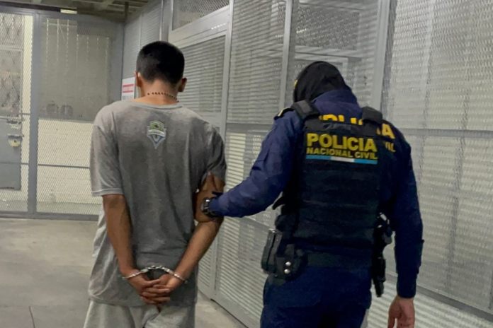 Junior Alexander Aguilar Sut, alias “Flaco”, presunto integrante del 