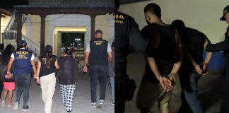 10 activos del Barrio 18 y de la Mara Salvatrucha son capturados en acciones policiales de la PNC.