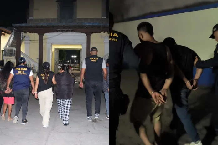 B18 y MS-13 capturados 10 activos del Barrio 18 y de la Mara Salvatrucha son capturados en acciones policiales de la PNC.