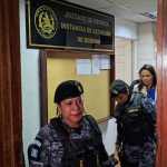 Ex vicepresidenta, Roxana Baldetti, acudio al Juzgado de Extinción de Dominio para evitar que bienes vinculados a su persona siguieran embargados. Foto La Hora: Cortesía
