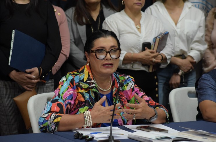 Blanca Alfaro, magistrada vocal III en funciones de presidenta del TSE, sobre posibles complicaciones en la postulación en la elección 2027.