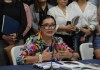 Blanca Alfaro, magistrada vocal III en funciones de presidenta del TSE, sobre posibles complicaciones en la postulación en la elección 2027.