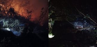 Durante horas de la madrugada, dos compañías de bomberos del país catalogarían como "milagros" dos incidentes atendidos por sus socorristas.