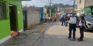 San José Pinula: Ataque armado deja personas fallecidas y heridas. Foto La Hora: Bomberos Voluntarios.