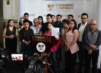 Brenda Mejía luego de las agresiones en la Universidad San Carlos de Guatemala