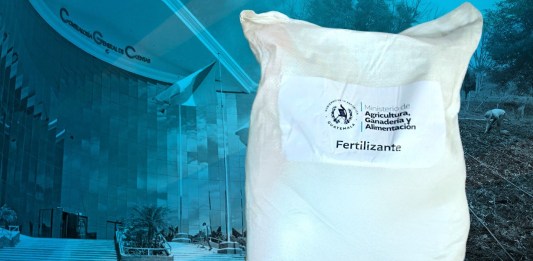 La CGC denunció penalmente a funcionarios del MAGA por irregularidades en el programa de fertilizantes financiado con una ampliación presupuestaria del Congreso. Arte: Alejandro Ramírez