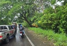 Dirección General de Caminos atiende a socavamiento en km 99.5 CA-2 Oriente, tramo Escuintla a Taxisco