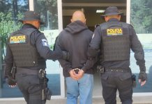 El abogado Roberto Cancinos Godínez fue capturado en abril del año pasado. Foto La Hora: PNC