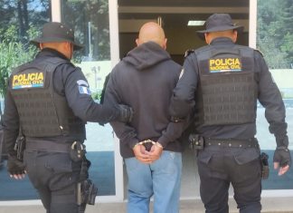 El abogado Roberto Cancinos Godínez fue capturado en abril del año pasado. Foto La Hora: PNC
