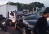 Autoridades de la Policía Municipal del Tránsito (PMT), han reportado una gran afluencia vehicular en la CA-9 con dirección a la ciudad capital debido a la colisión de dos vehículos.