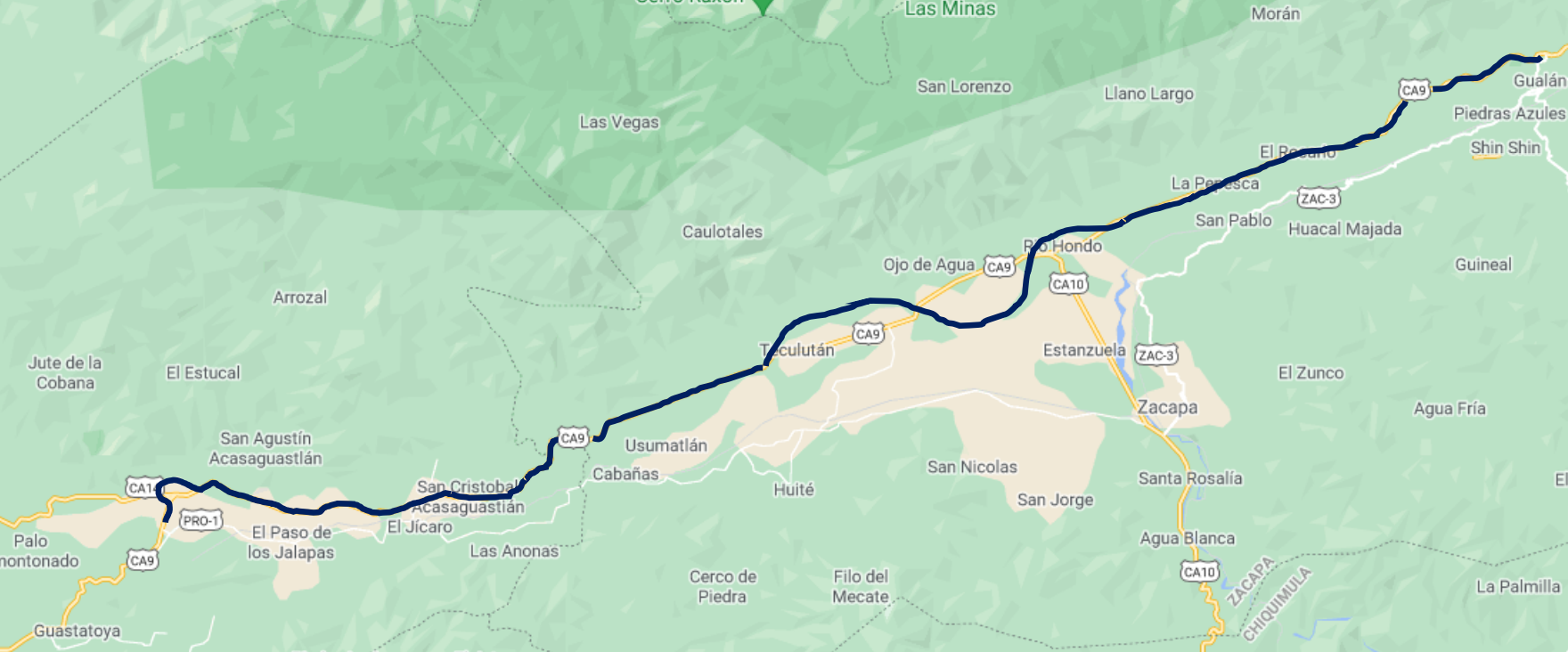 ampliación CA-9 Norte