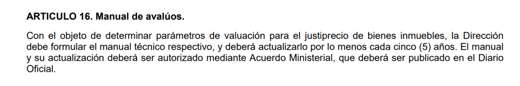 artículo 16 ley del IUSI