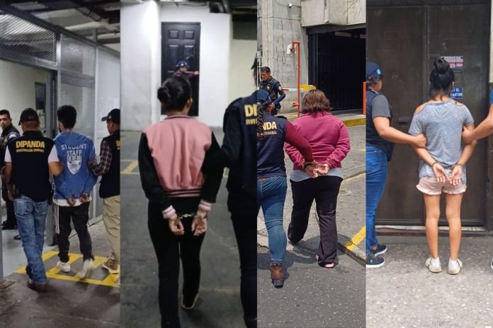 Capturan a presuntos miembros de los imitadores Presuntos mienbros de la banda criminal