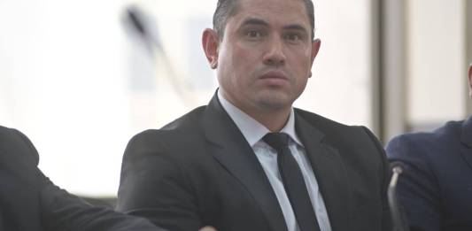 Ex viceministro, Carlos García Rubio, seguirá siendo investigado por homicidio. Foto La Hora: Fabricio Alonzo.