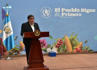 Carlos Mendoza, secretario General de Planificación y Programación de la Presidencia (Segeplan)
