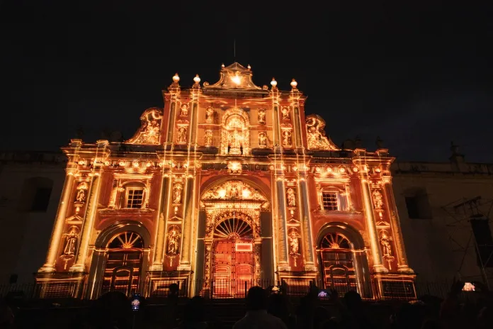 Catedral Festival de la Luz Antigua Catedral Festival de la Luz Antigua